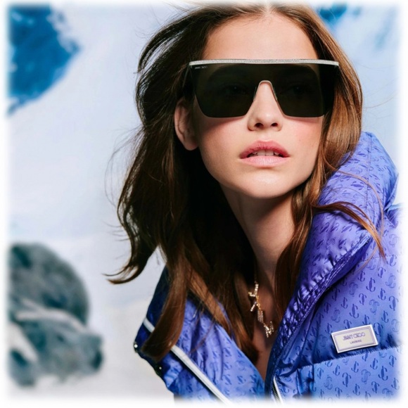 Jimmy Choo Leah Stylish Black Sunglasses main image 8